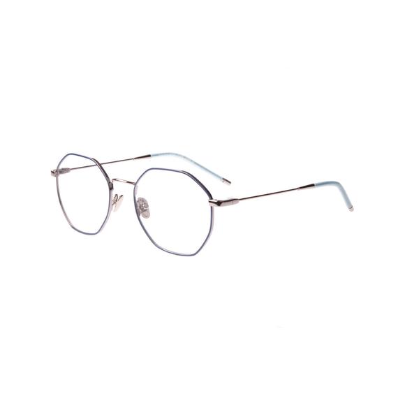 NEW Taylor Eyes Teal & Silver Hexagon MAREN Eyeglasses 51/18/145 main image 7